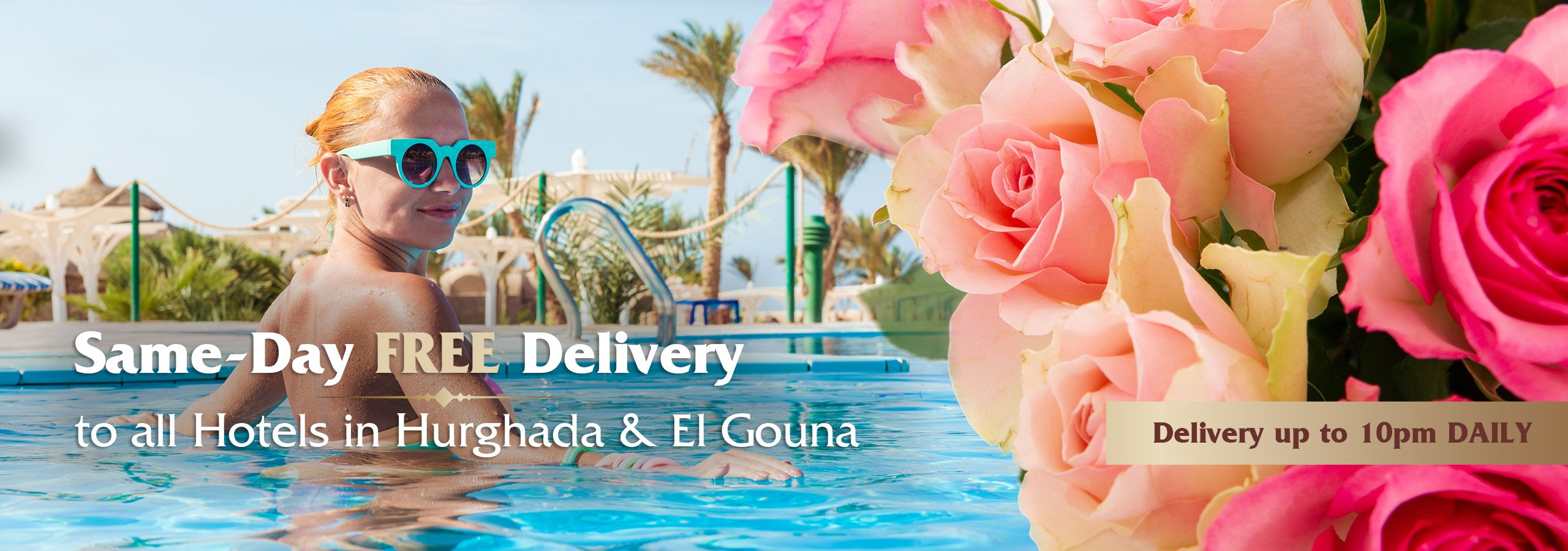 Same Day Flower Delivery Hurghada