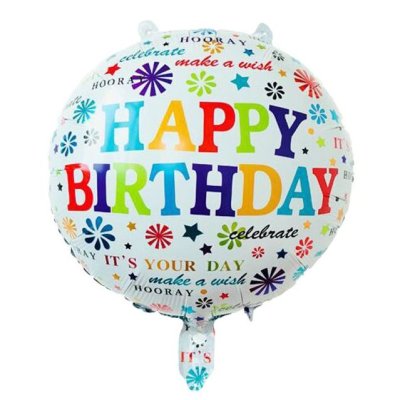 Foil Balloon HAPPY BIRTHDAY
