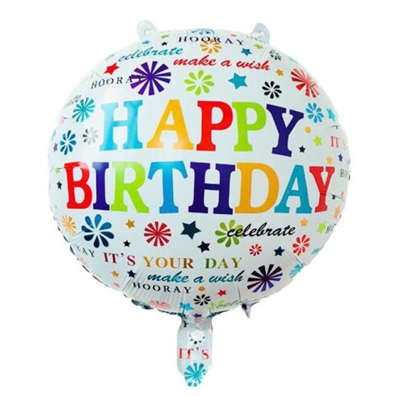 Foil Balloon HAPPY BIRTHDAY