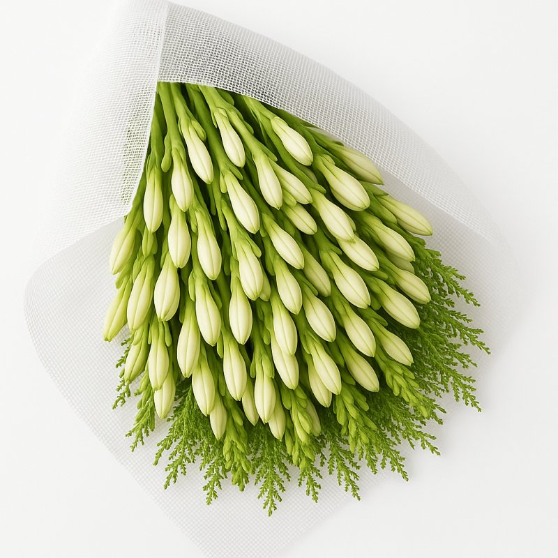 White Tuberose Bouquet